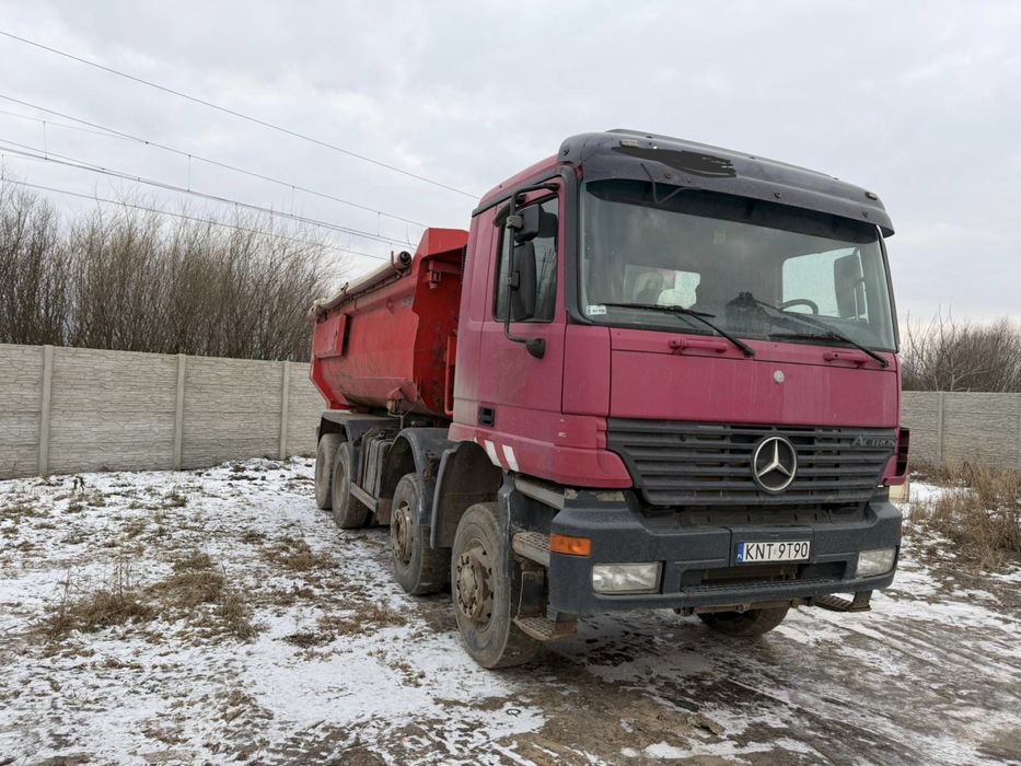 Wywrotka Mercedes Actros 4140, 8x6 Meiller! Hydroklapa
