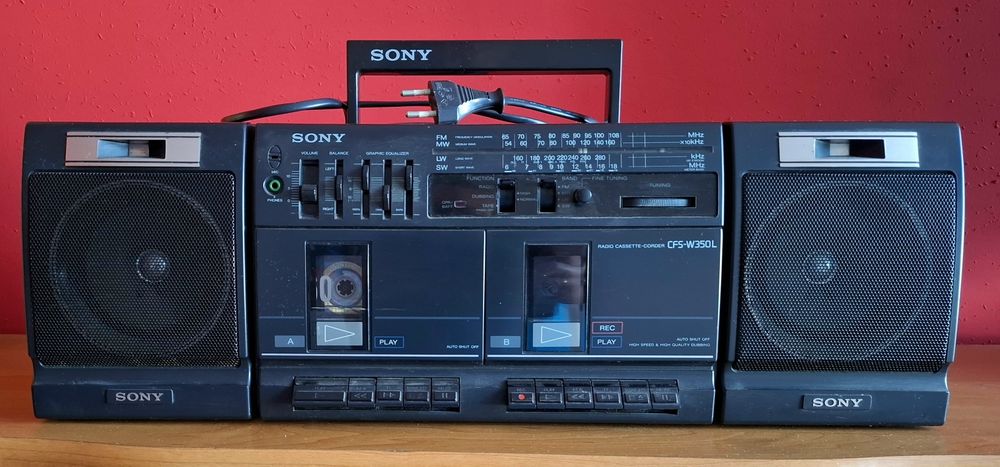 radiomagnetofon Sony