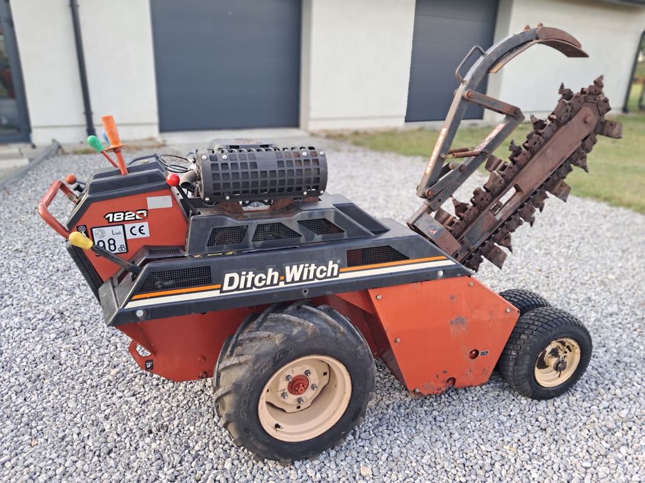 DITCH WITCH 1820 koparka łancuchowa glebokosc kopania 90cm