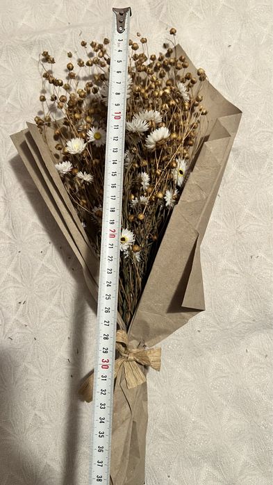 Bukiet suszonego lnu i suszków