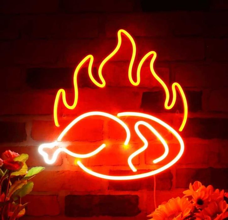 Герметичні неонові вивіски для вуличної реклами, неоновая вывеска