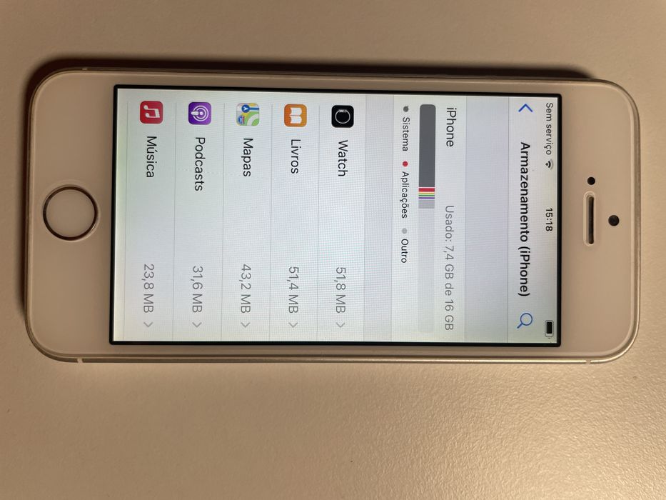 Telemóvel iPhone SE desbloqueado