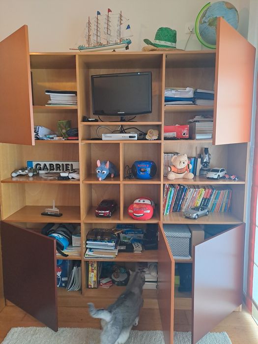 Estante grande e moderna – como nova