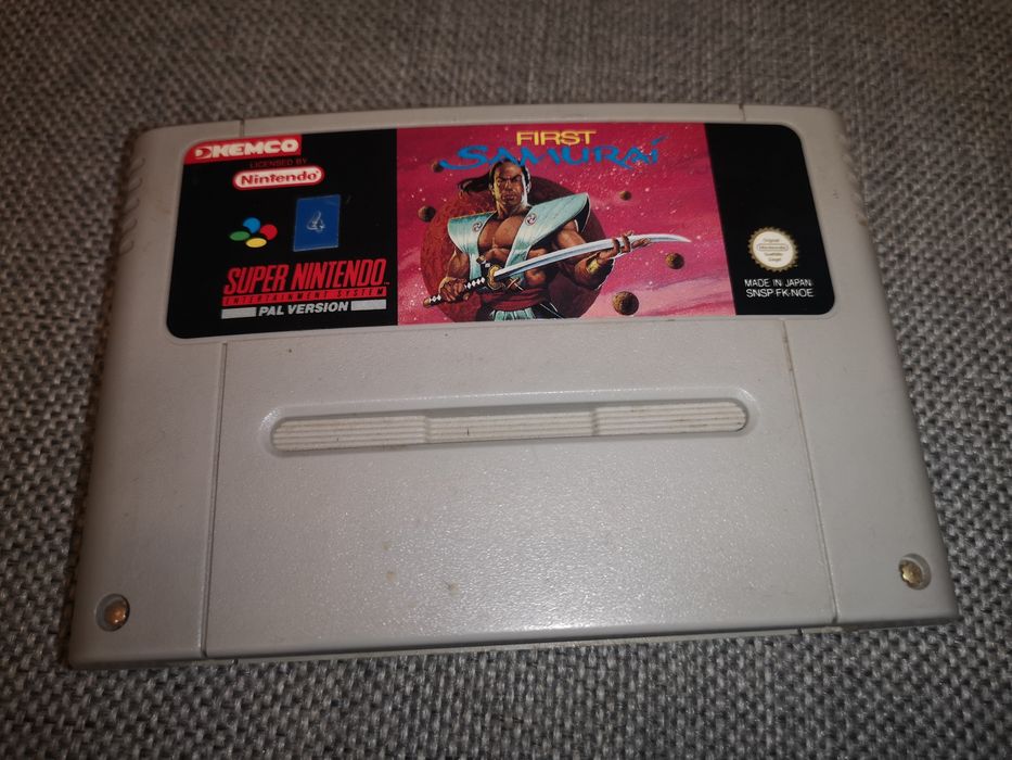 First Samurai SNES Super Nintendo gra PAL (oryginał testowany) sklep