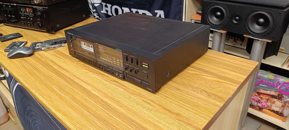 Кассетна дека Onkyo Integra TA-2500 (відео роботи ! ) 3-Нeаd !!