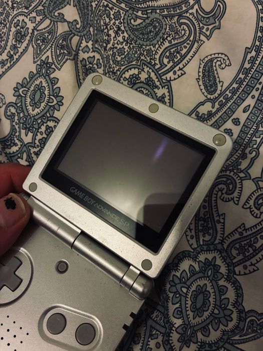 Gameboy Advance SP Silver AGS001