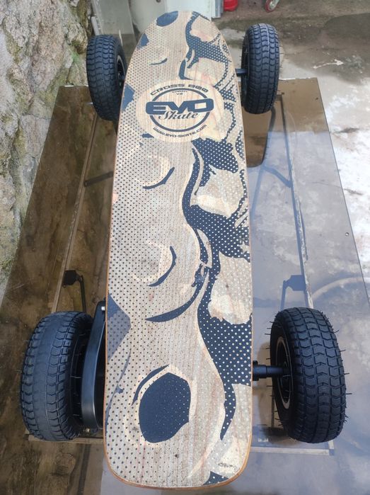 Skate elétrico como novo