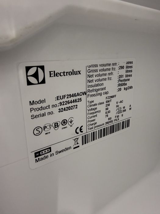Zamrażarka Electrolux – wolnostojąca