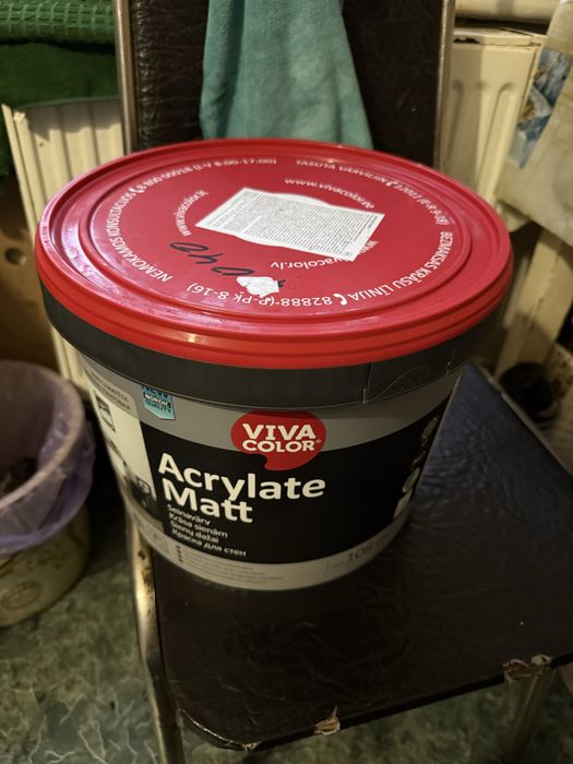 Краска для стен новая