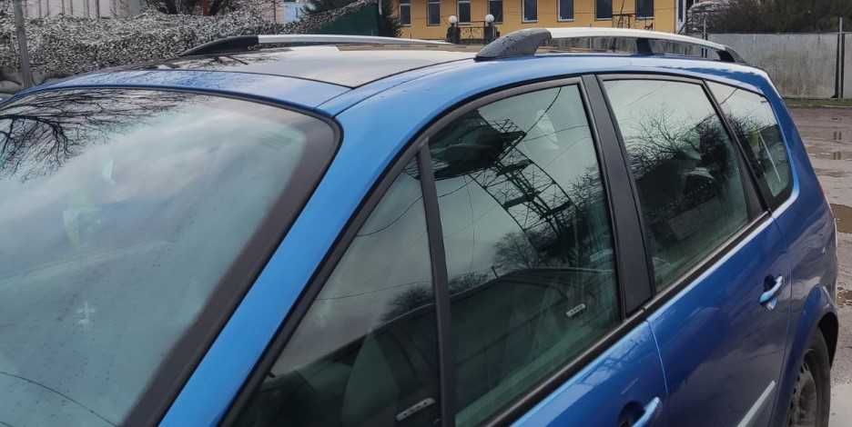 Рейлинги Хром (2 шт) Для Renault Scenic Grand 2003-2009