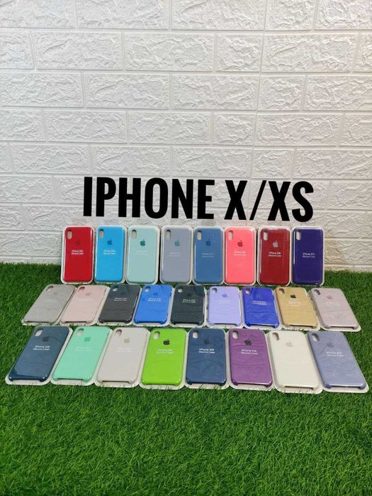Чохол Silicone case для iPhone X/Xs силіконовий чохол X/Xs