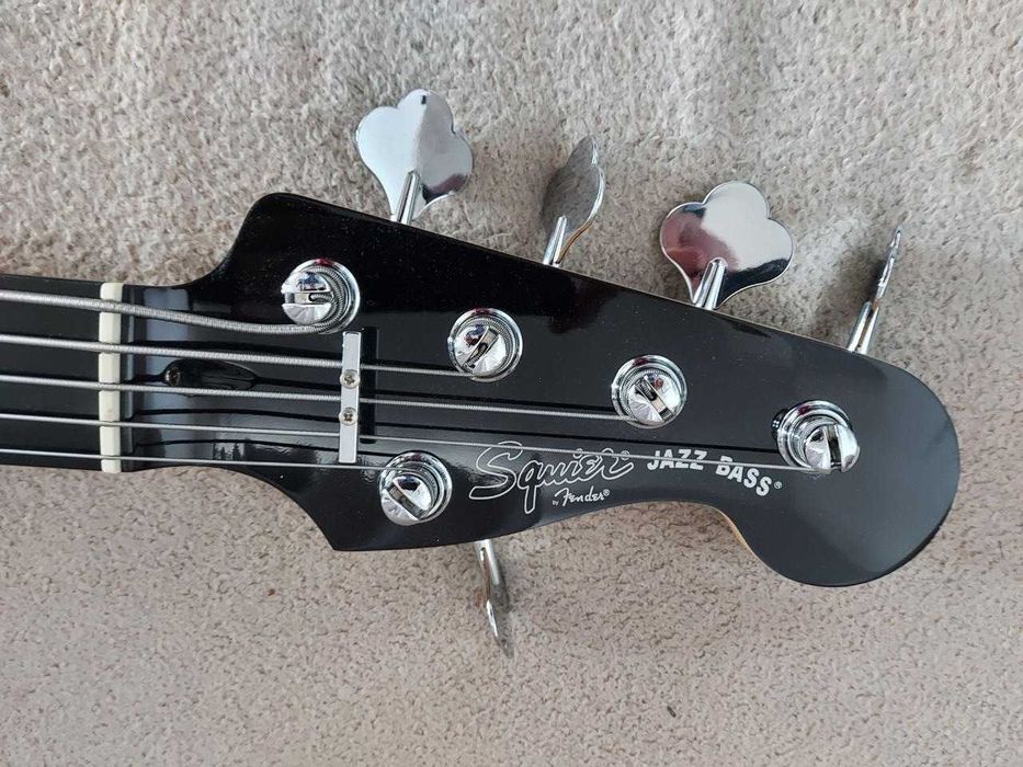 Squier Jazz Bass 5 Deluxe Active Gitara Basowa Bas Aktywna 5 strunowa