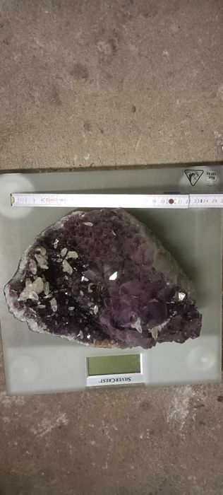 Peça Natural de cristal quartzo ametista