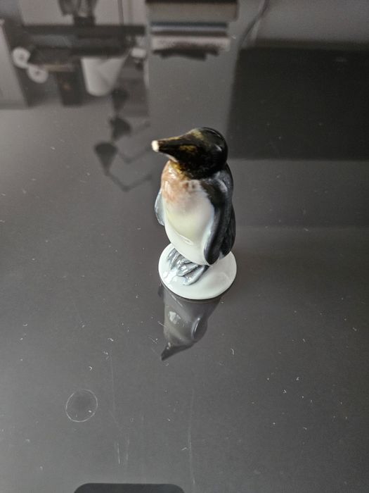 Porcelanowa figurka pingwina Rosenthal – Germany – handgemalt