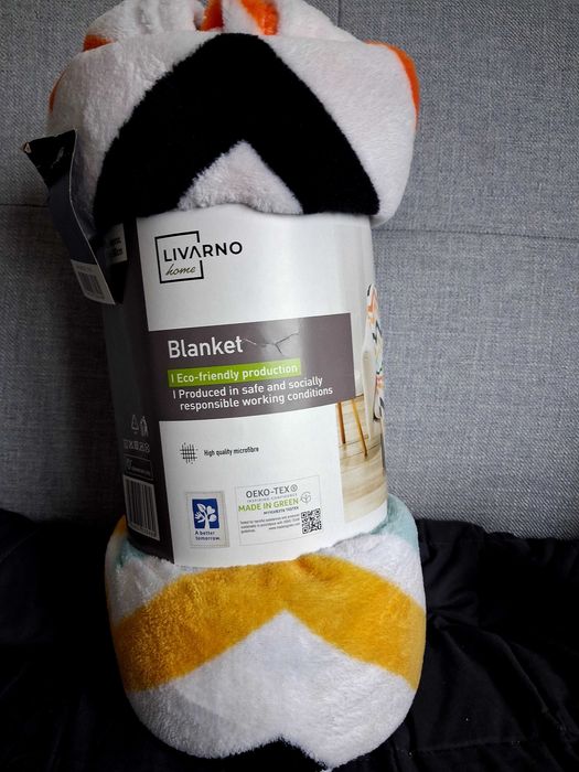 Koc pled pluszowy 150x200cm