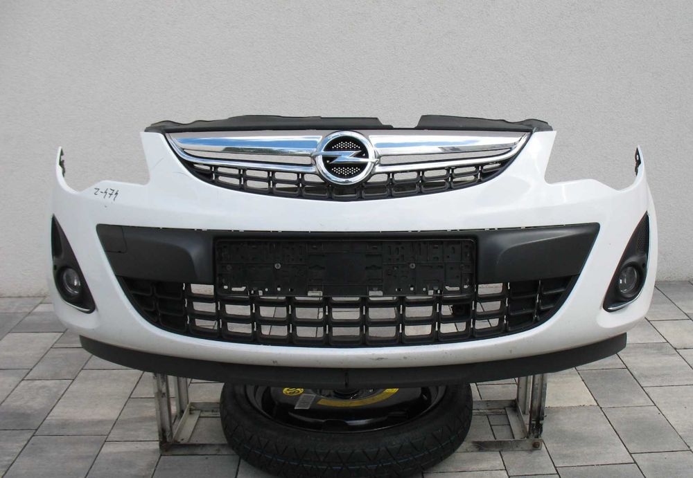 Opel Corsa D Lift 11-14r zderzak przód kompletny lakier Z474