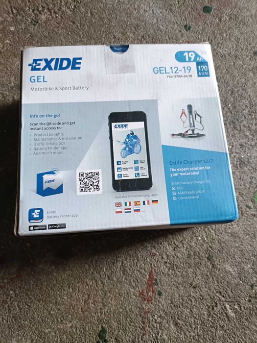 Vendo bateria de moto