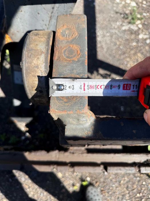 płyta czołowa masztu wózek widłowy LINDE H60, seria 396, 353 rok 2019'