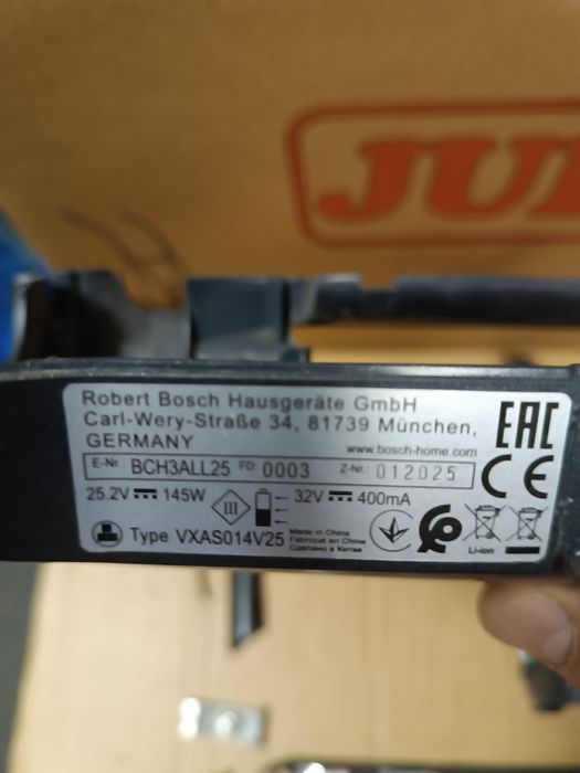 /// Odkurzacz pionowy Bosch 25.2V Flexxo Serie 4 - części