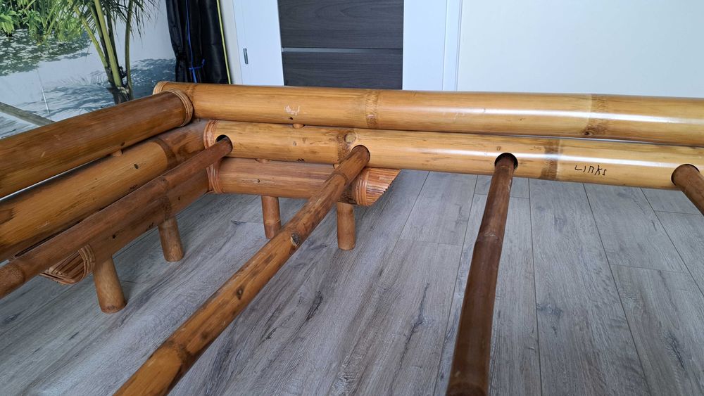 Łóżko bambusowe 100%, pod materac 140x200