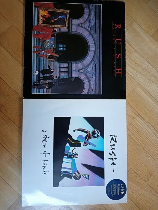 Płyta winylowa x2 Rush Moving Pictures 1st press Show of Hands 2LP
