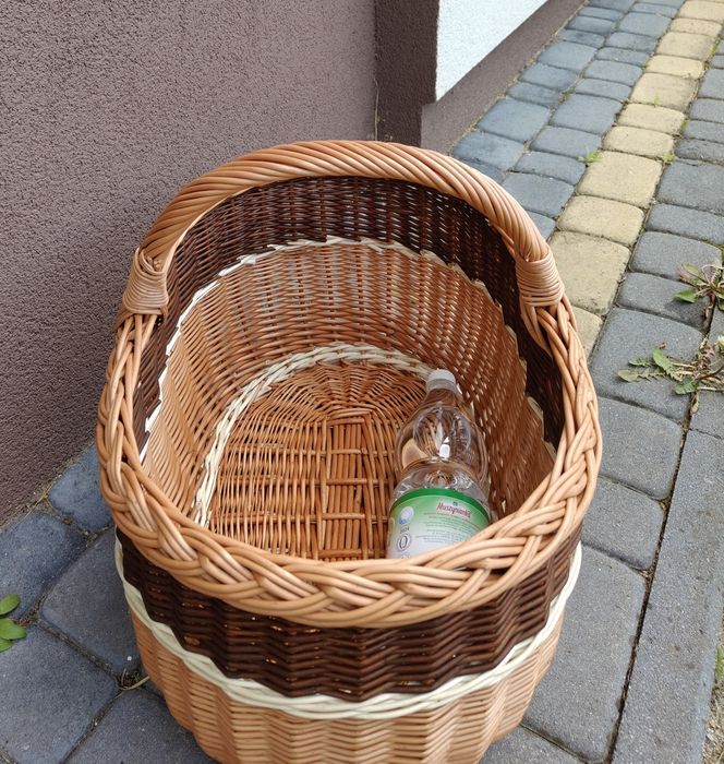 Kosz wiklinowy XXL