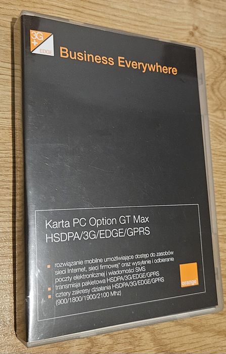 Pcmcia orange hsdpa 3g edge gprs