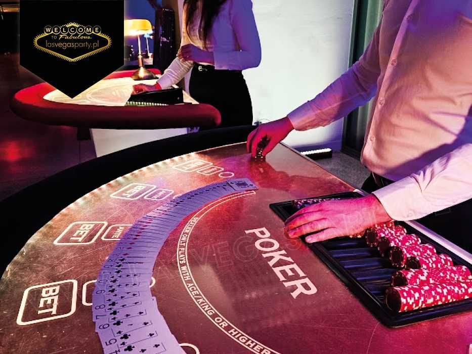 Wynajem - mobilne kasyno na imprezy firmowe, kawalerskie, okolicznościowe wydarzenia.