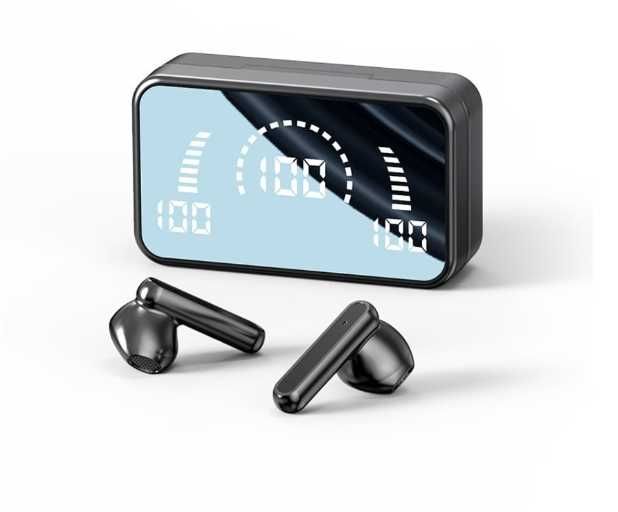 Fones de Ouvido Sem Fios S20 Earbuds Bluetooth Visor LED (Novos)