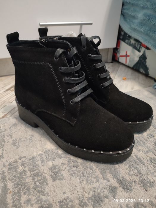 Демісезонний черевички з натуральної замші