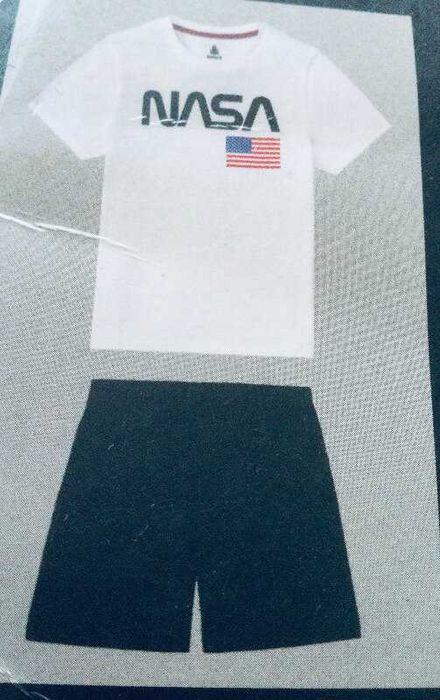 122-128 зріст брендовий Літній комплект або піжама Nasa. Spiderman