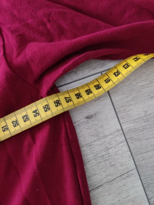 Tuniko-sukienko bluzka w kolorze bordowym L