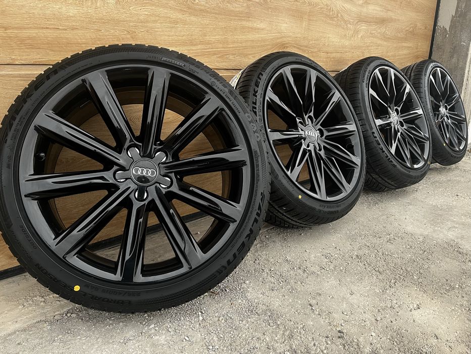 Felgi 19 5x112 Audi Sport A4 A5 A6 A7 A8 *Idealne *Nowe Opony