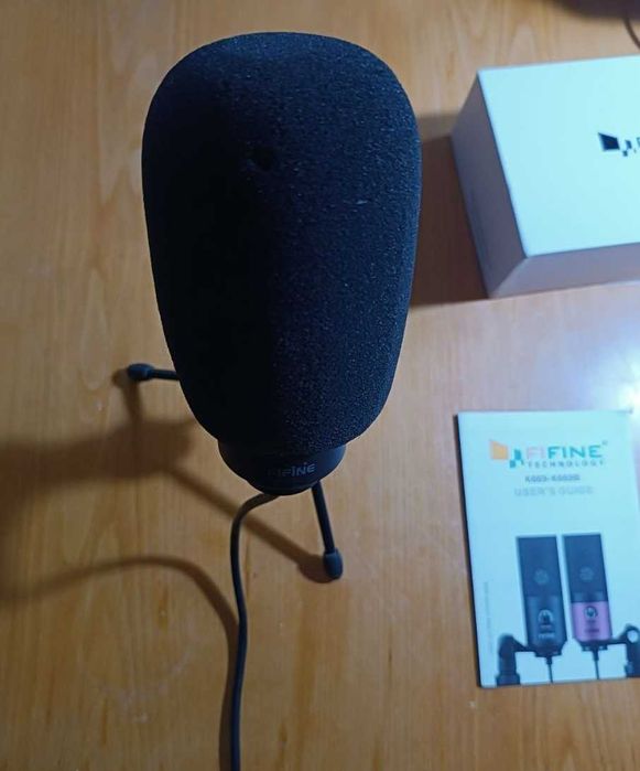 Продам Мікрофон  Fifine K669 (стан нового - пампон в подарунок)