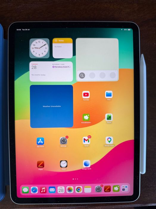 IPad Pro 11 M2 128GB Wi-Fi + Apple Pencil + etui x2