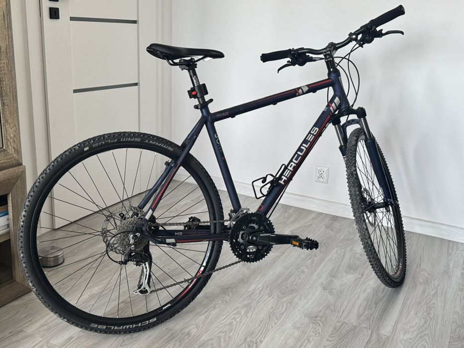 Rower Hercules Jump Pro Granatowy Rama 53 Shimano 3x9