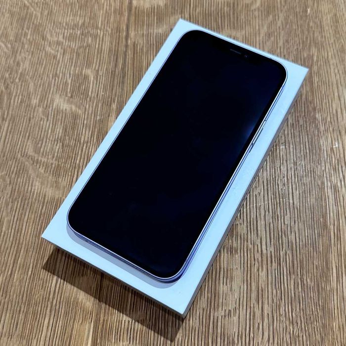  Apple iPhone 12 Mini 128GB Purple Niebieski Gwarancja Idealny Bat. 100%