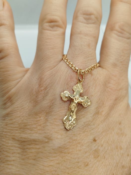 Золотой крестик 1.49 грамма