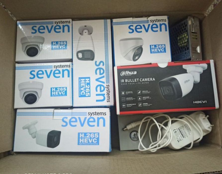 Продаж, монтаж  відеоспостереження, сигнализації