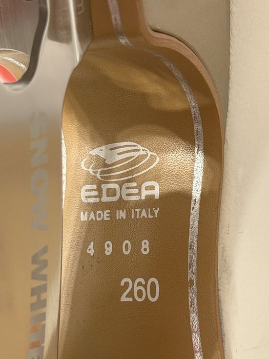 Rolki figurowe EDEA Overture 260 (38.5) + Płoza Snow White