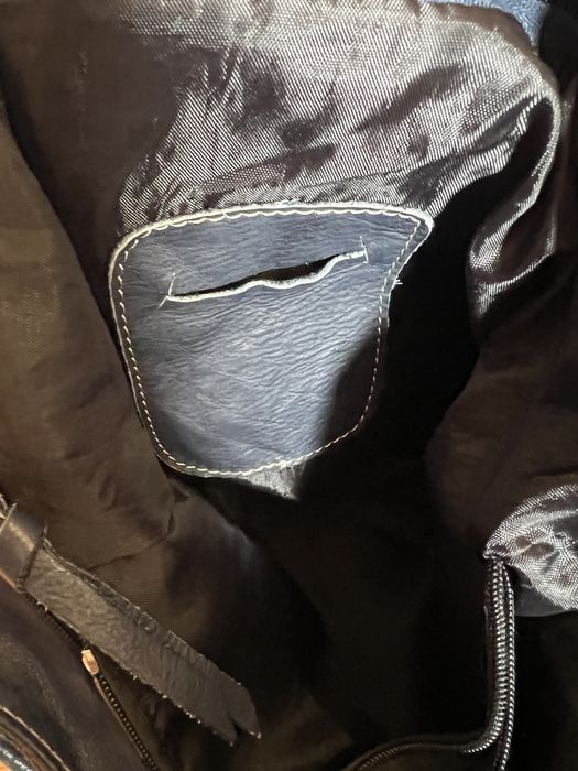 Шкіряна сумка Genuine Leather