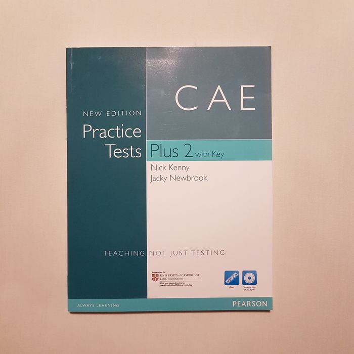 Nowa: CAE Practice Tests Plus 2 with key iTests CD + DVD New Editiion
