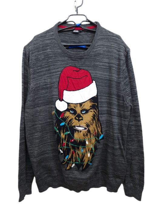Sweter świąteczny męski z diodami Led świecący Star Wars 2XL XXL
