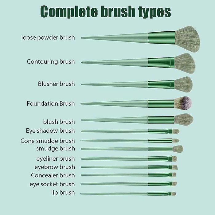 KIT 13 Pinceis Maquilhagem