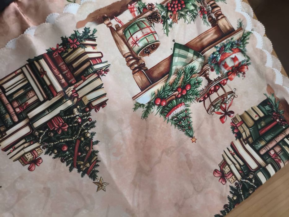 Toalha mesa Natal 320*160