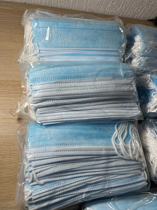 NOVOS PACKS 50x Máscara descartável de 3 camadas