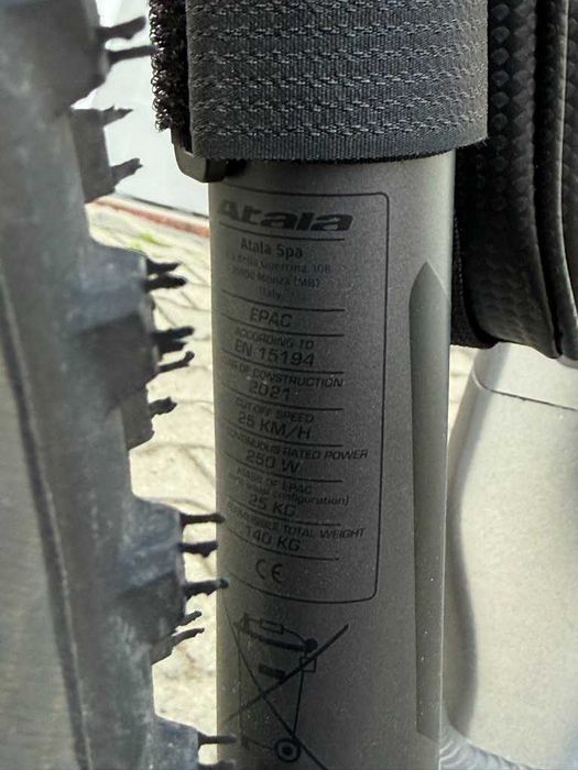 Atala B-Cross A6.2 Bosch 85Nm(max600W) - przebieg 395km (+gwarancja)29"