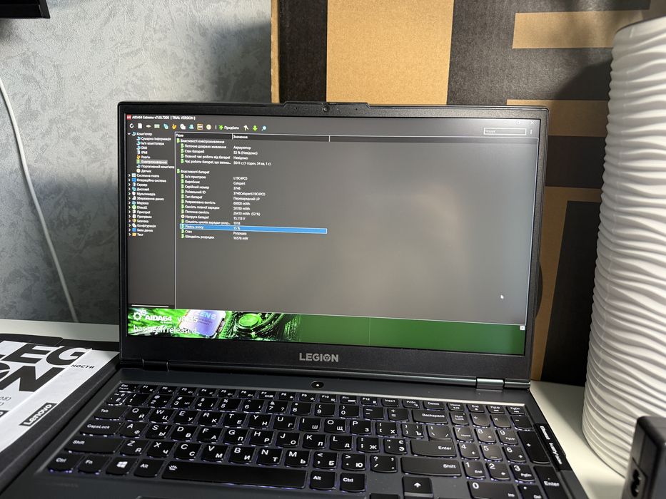 Lenovo Legion 5/GTX1650Ti/512GB/16GB/120Hz/i5-10th.