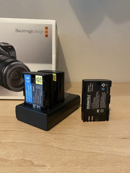 zestaw black magic pocket cinema camera 4k