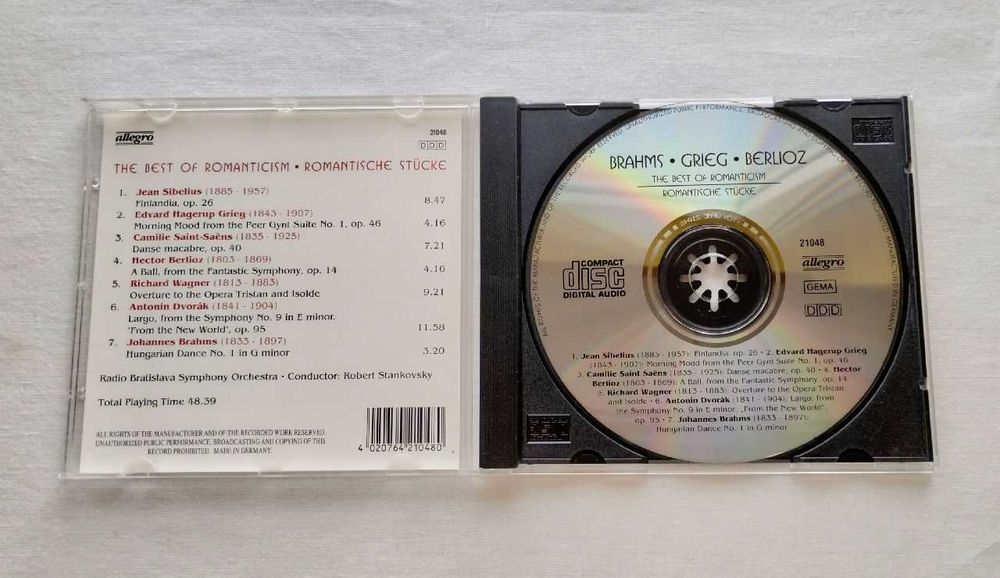 Khachaturian, Tchaikowsky, Brahms - zestaw CD
